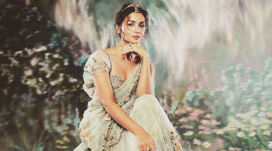 Alia Bhatt Met Gala 2024 Saree Look